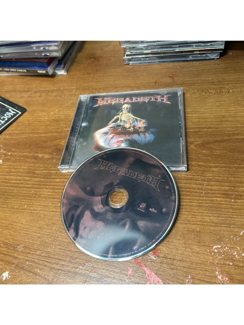 Megadeth - The World Needs A Hero CD`